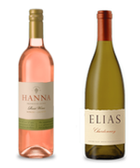 2020 HANNA Rosé & 2019 ELIAS Chardonnay Bundle