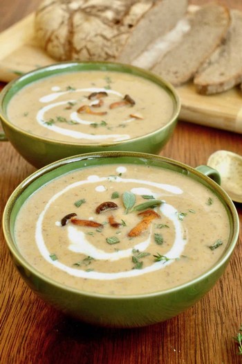 Cream of Chanterelle Soup