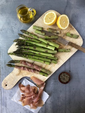 Prosciutto Wrapped Asparagus