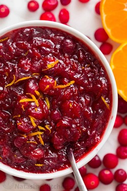 Cranberry Sauce, Aromatics, & Decor