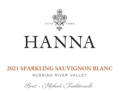 Hanna Winery Sparkling wine label