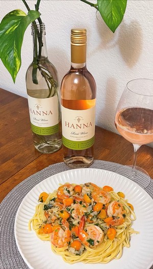 Date Night Dinner for 2: Rosé Shrimp Scampi